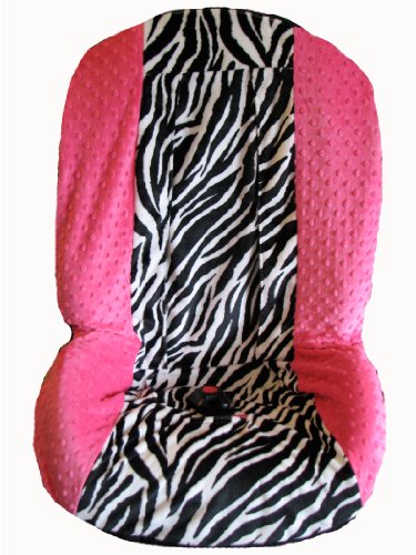Toddler Car Seat Cover Zebra Diva