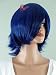 Epic Cosplay Helios Fusion Blue Long Bang Layered Wig 16 Inches (05FB)