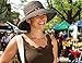 Wallaroo Hat Company Women's Breton Sun Hat - UPF 50+ - Packable, Ivory