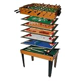 Dema Tischfu�ball Multigame 13 in 1, schwarz/braunvon "DEMA"