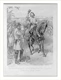 Historic Print (S): Gen. Pickett taking the order to charge from Gen. Longstreet, Gettsburg, July 3, 1863