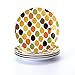 Rachael Ray Dinnerware Little Hoot 4-Piece Salad Plate Set, Print