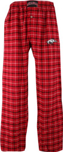 Buy Arkansas Razorbacks Gridiron Flannel Pants