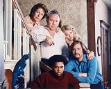 CARROLL O'CONNOR ARCHIE BUNKER, JEAN STAPLETON EDITH BUNKER, ROB REINER MICHAEL 'MEATHEAD' STIVIC SALLY STRUTHERS GLORIA BUNKER STIVIC ALL THE FAMILY 16X20 PHOTO