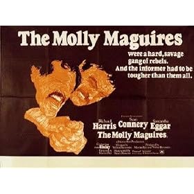 MOLLY MAGUIRES 1970 Sean Connery UK QUAD POSTER