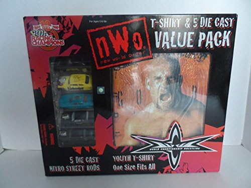 NWO T-Shirt &amp; 5 Die Cast Value Pack (Youth 1 size fits all T-shirt) (Steve Austin)