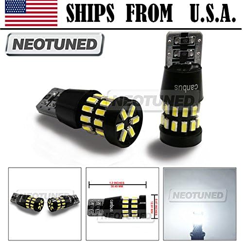 2013-2015 Lexus ES350 Interior LED conversion kit Super BRIGHT 30 LEDS PER BULB! 192 168 194 2825 158 t10 CANBUS