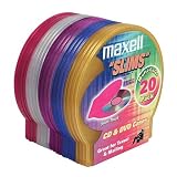 Storage Case CD Slims Color Disc 20/pk20/pk