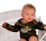 Green Camo Two-Piece Baby Gift Onesie Set-Conserve