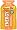 PowerBar Energy Gel, Double Caffeine, Tangerine, 1.44-Ounce Packets (Pack of 24)