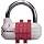 Master Lock 1534DPNK Breast Cancer Research Foundation Password Lock, Pink