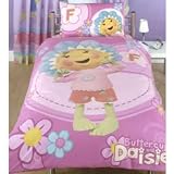 Fifi & The Flowertots Daisy Single Size Duvet Cover & Pillowcase Bed Set