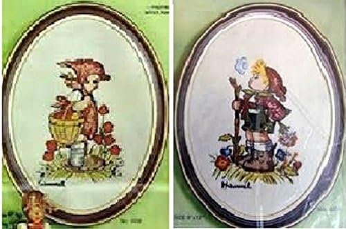 ParagonNeedleCraft - 2 Kits, one of Peasant Girl &amp; one of Peasant Boy