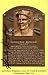 Sandy Koufax autographed Hall of Fame plaque postcard