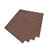 Patch Magic Dark Red and Black Plaid Fabric Napkin, 20-Inch by 20-Inch