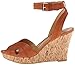 Nine West Women's Braveit Leather Wedge Sandal