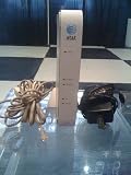 AT&T - 4-Port Ethernet Wireless Router with DSL Modem
