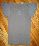 GAP, cap sleeve grey shirt, size XS 51HuA4KhUdL. SL160 GAP, cap sleeve grey shirt, size XS