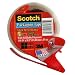 Scotch Packaging Tape, Super Strength for Heavy Packages with Refillable Dispenser, 1 roll