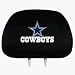 Dallas Cowboys Head Rest Covers - Set of 2