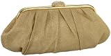 Menbur Glitter Fabric Clutch
