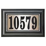 Qualarc LTP-1304 Edgewood Classic Lighted Address Plaque
