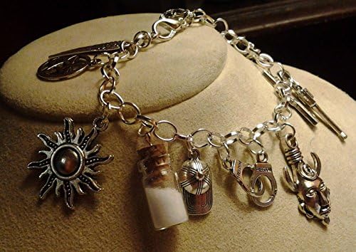 Supernatural Inspired Charm Bracelet (13 Charm)