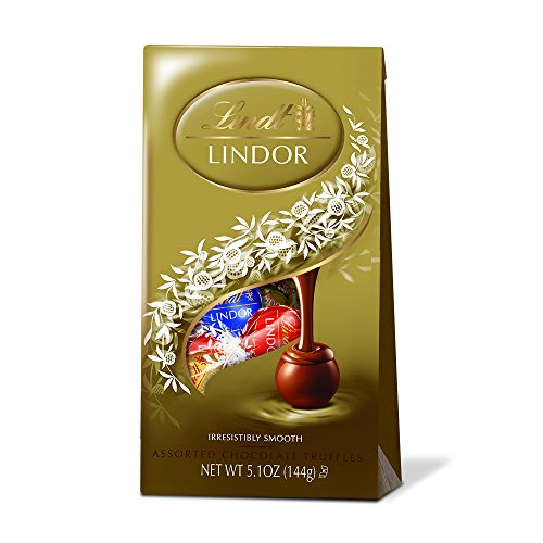 Lindt lindor assorted chocolate truffles ,5.1 ounce (pa…