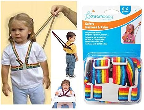 Dreambaby Leash Safety Harness Reins Baby Toddler Walking Kid Strap Keeper Belt