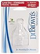 Dr. Brown's 2 Pack Natural Flow Level 1 Standard Nipple