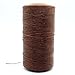 284yrd coffee brown Leather Sewing Waxed Thread 150D 1mm Leather Hand Stitching 125g