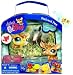 Littlest Pet Shop Postcard Pets Armadillo with Sunglasses and Bowl of Food #1007
