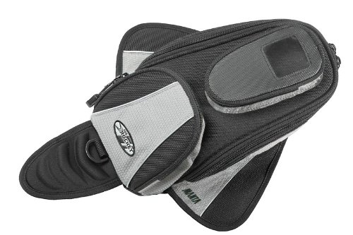 Joe Rocket Manta Tank Bag Black/Silver On Sale