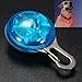 MECO(TM) Blue Dog Safety LED Light Clip for Collar Peg Cat Night