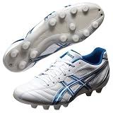 「asics(アシックス) サッカー スパイク DS ライト WB3 ホワイト×ブルー 24.5」の画像