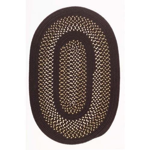 Deerfield Seal Brown Rug Size: Oval 5' x 8'