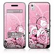 Her Abstraction Design Protective Skin Decal Sticker for Samsung Instinct SCH M800 Cell Phone
