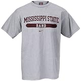 Nike Mississippi State Bulldogs Ash Band T-shirt