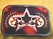 Wicked Metal Belt Buckle Tattoo Mohawk Skulls Punk EMO Rock Biker, Vivid Tattoo Artwork Design Belt Buckle