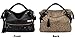 Oryer Fashion Women Handbag Tote Pu Clutch Lady Sexy Cool Lux Punk Leopard Sequin Bag