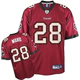 Youth Extra Large (18-20) NFL Tampa Bay Buccaneers Derrick Ward # 28 Throwback Football Jersey