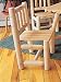 Cedar Log Dining Chair