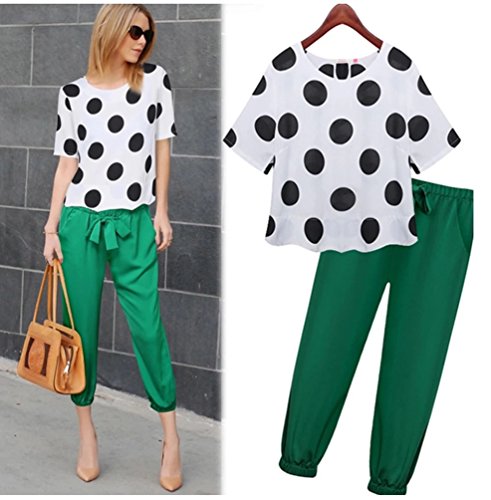 ツーピース シフォンシャツ パンツ ポルカドット 半袖 エレガント ブラウス スーツ ワンピース オーガンジー 長袖 フレアー シフォン セクシー大きいサイズ コート ロング エレガンス 美脚 デート パーティ 秋物 冬物　m052