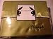 Playboy Satin Sheet Set Full in Gold W/Playboy Logo Embroidery