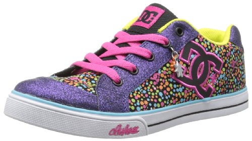 DC Chelsea Chrmtx Youth Shoe Shoes - Black / Fushia