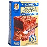 Naturally Nora Cheerful Chocolate Frosting Mix, 10.9-Ounce Boxes (Pack of 6)