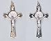 Saint Benedict Crucifix in Silver or Gold - 3'' in Height - MADE IN ITALY