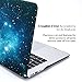 GMYLE Hard Case Print Frosted for MacBook Air 13 - Galaxy Pattern II Rubber Coated Hard Shell Case Cover