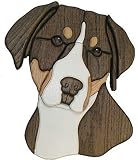 Greater Swiss Mountain Dog #2 Wooden Dog Plaque