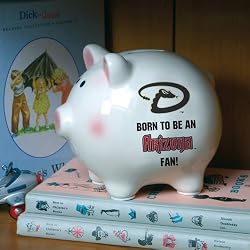 Arizona Diamondbacks Memory Company Born to Be Piggy Bank MLB Baseball Fan Shop Sports Team Merchandise